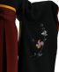 卒業式袴レンタルNo.492[Lサイズ][シンプル]黒・袖に花